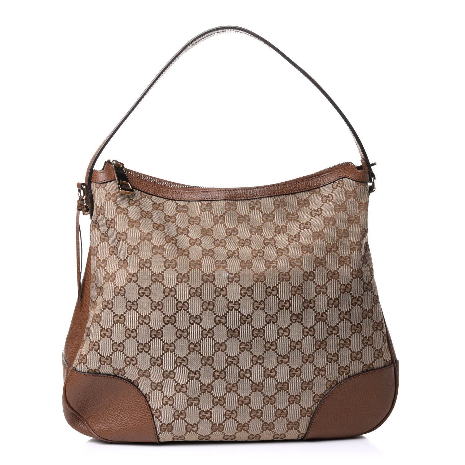Gucci Soft GG Monogram Large Margaux Hobo Brown 1 of 12