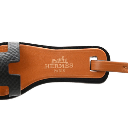 Hermes Epsom Butler Calfskin Hunter Oran Nano Bag Charm Black 3 of 4