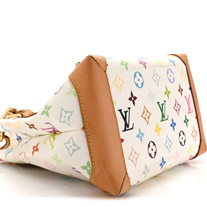 Louis Vuitton Monogram Multicolor Audra White 9 of 14