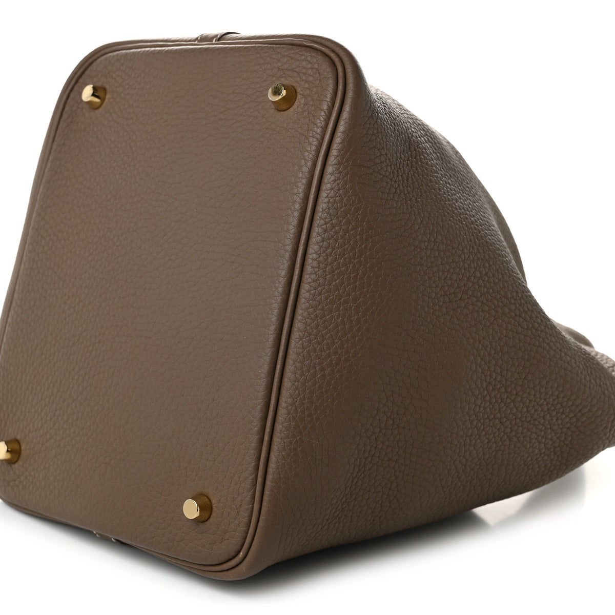 Hermes Taurillon Clemence Picotin Lock 22 MM Etoupe 9 of 10