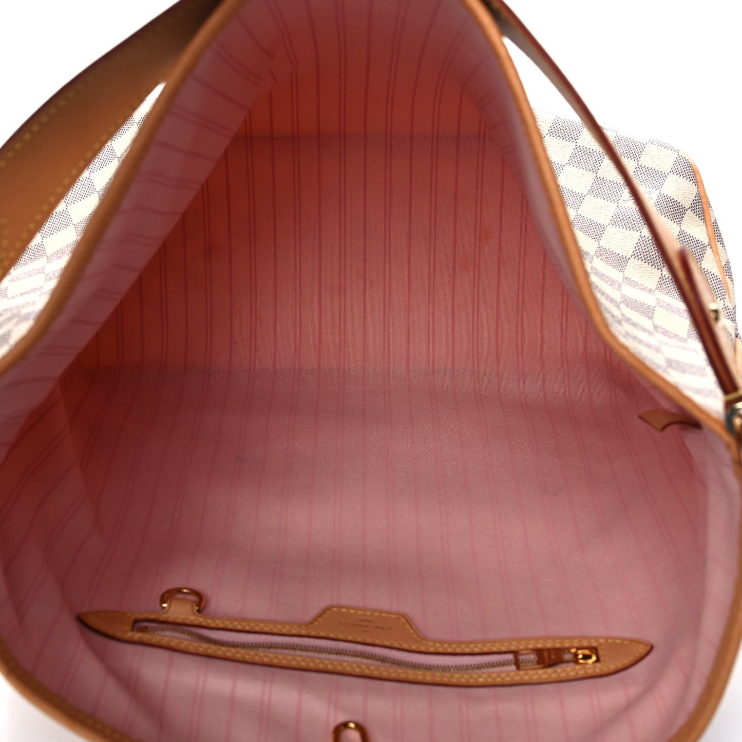 Damier Azur Delightful MM Rose Ballerine