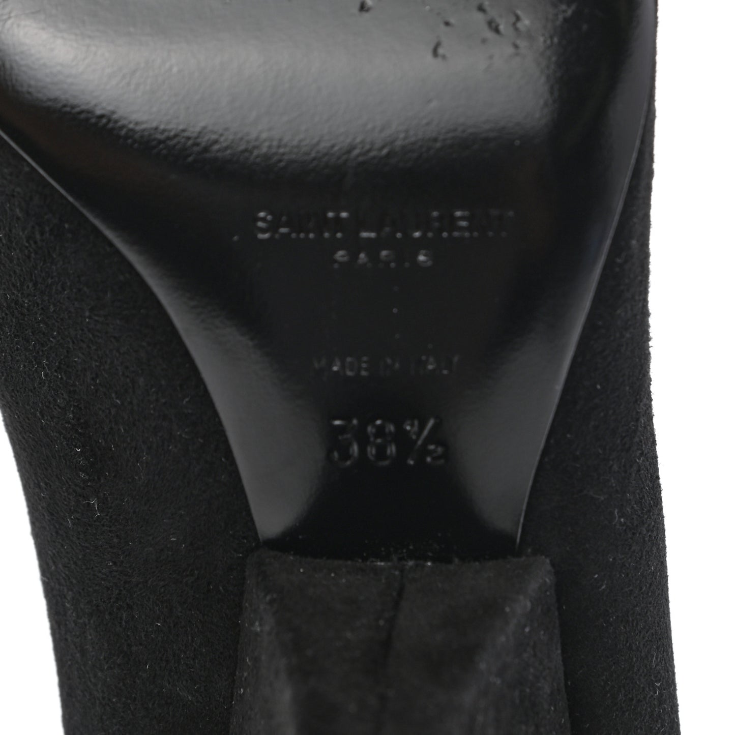 Suede Niki 85 Pumps 38.5 Black