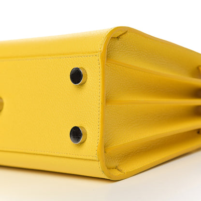 Saint Laurent Grained Calfskin Nano Sac De Jour Jaune 9 of 9