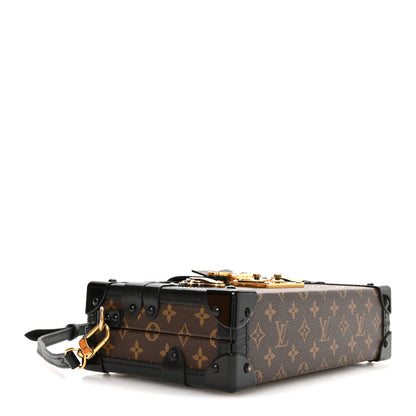 Louis Vuitton Monogram Petite Malle Black 4 of 12