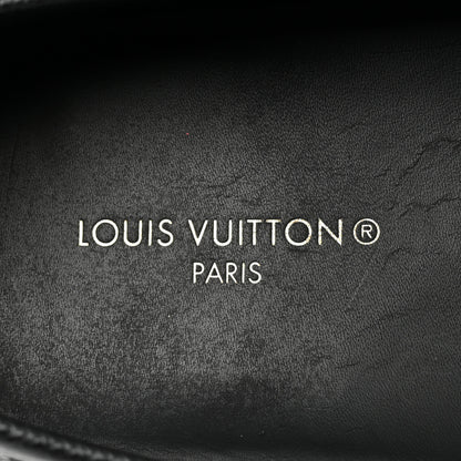 Louis Vuitton Taiga Mens Monte Carlo Car Shoe Moccasin Loafers 9 Black 10 of 10