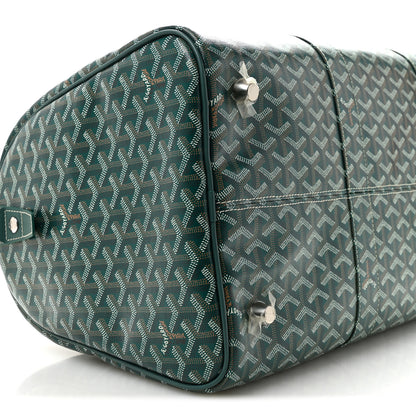 Goyard Goyardine Boston 50 Green 8 of 9