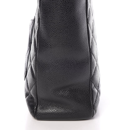 Chanel Caviar Quilted Petit Shopping Tote PST Black 13 of 13