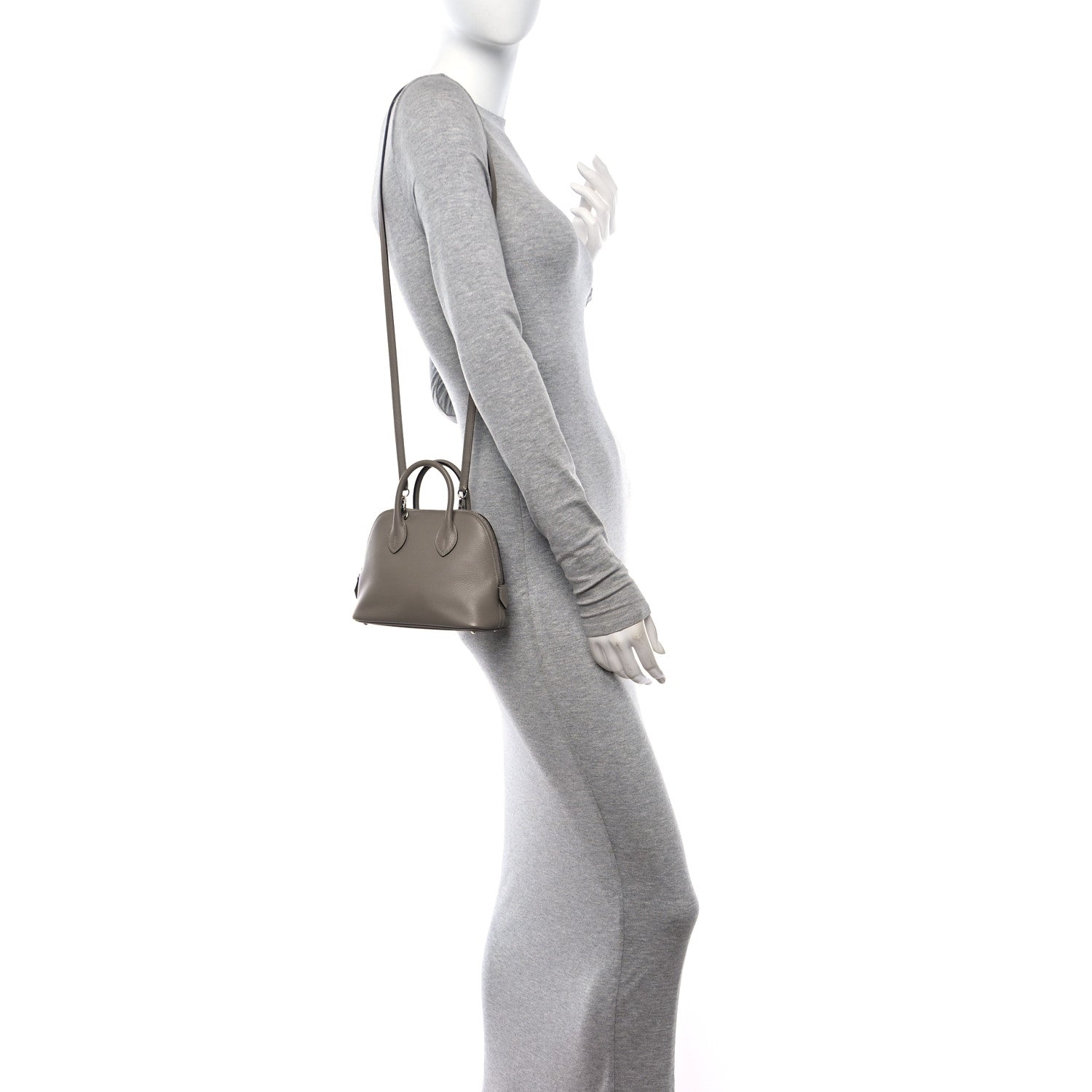 Hermes Evercolor Mini 1923 Bolide Gris Asphalte 3 of 11
