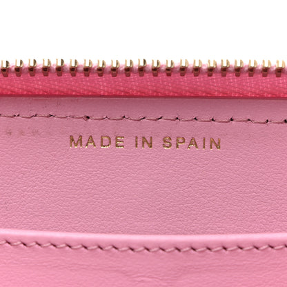 Chanel Lambskin Quilted Chanel 19 Zipped Wallet Light Pink 7 of 15