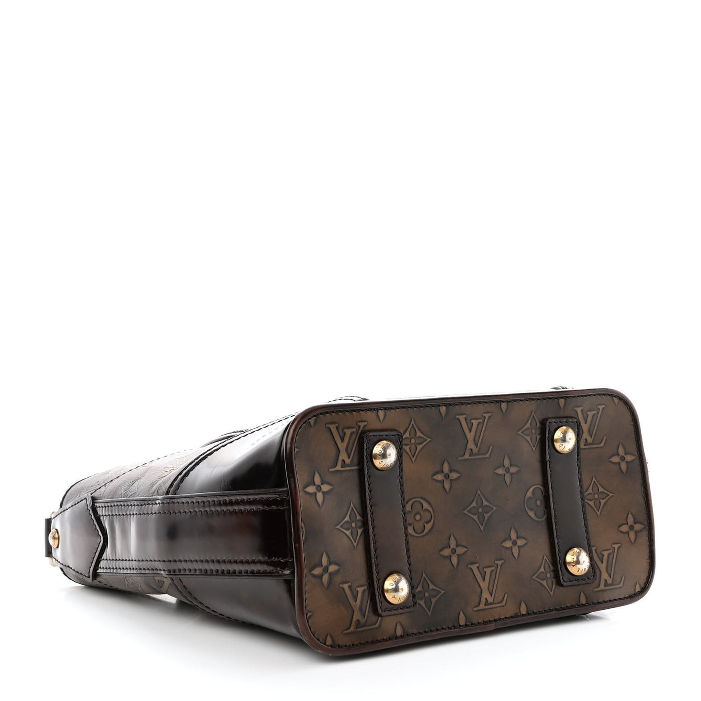 Monogram Embossed Sergent PM Bronze