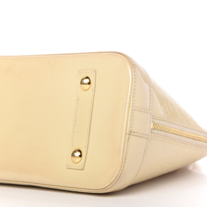 Louis Vuitton Vernis Alma PM Blanc Corail 7 of 12