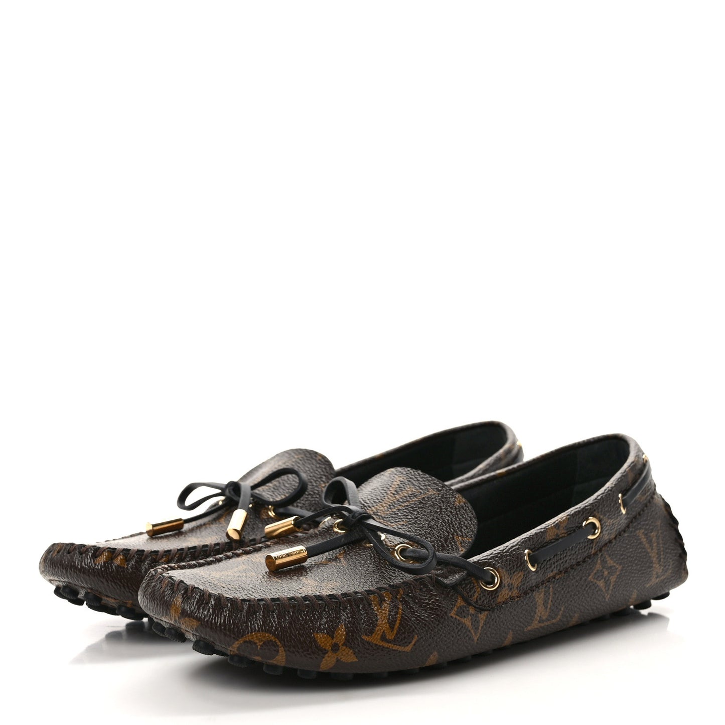 Patent Monogram Gloria Loafers 37.5