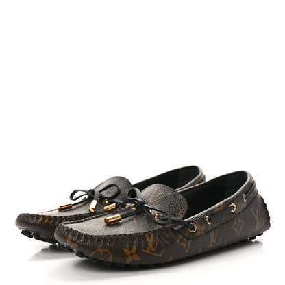 Louis Vuitton Patent Monogram Gloria Loafers 37.5 3 of 9