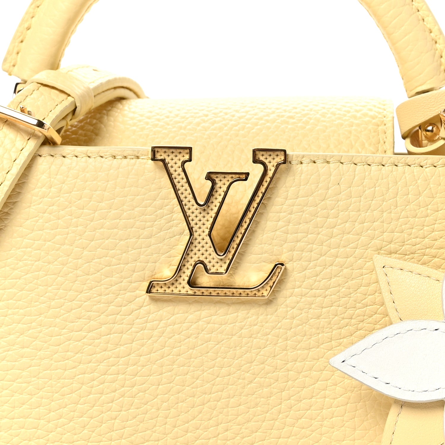 Louis Vuitton Taurillon Capucines East West Mini Banana Yellow Banane 7 of 11