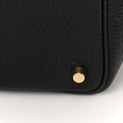 Hermes Taurillon Clemence Picotin Lock 18 PM Black 11 of 12