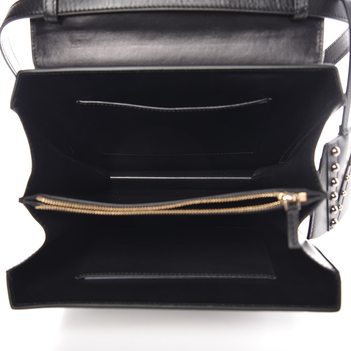 Nappa Studded Medium DV ONE Satchel Black