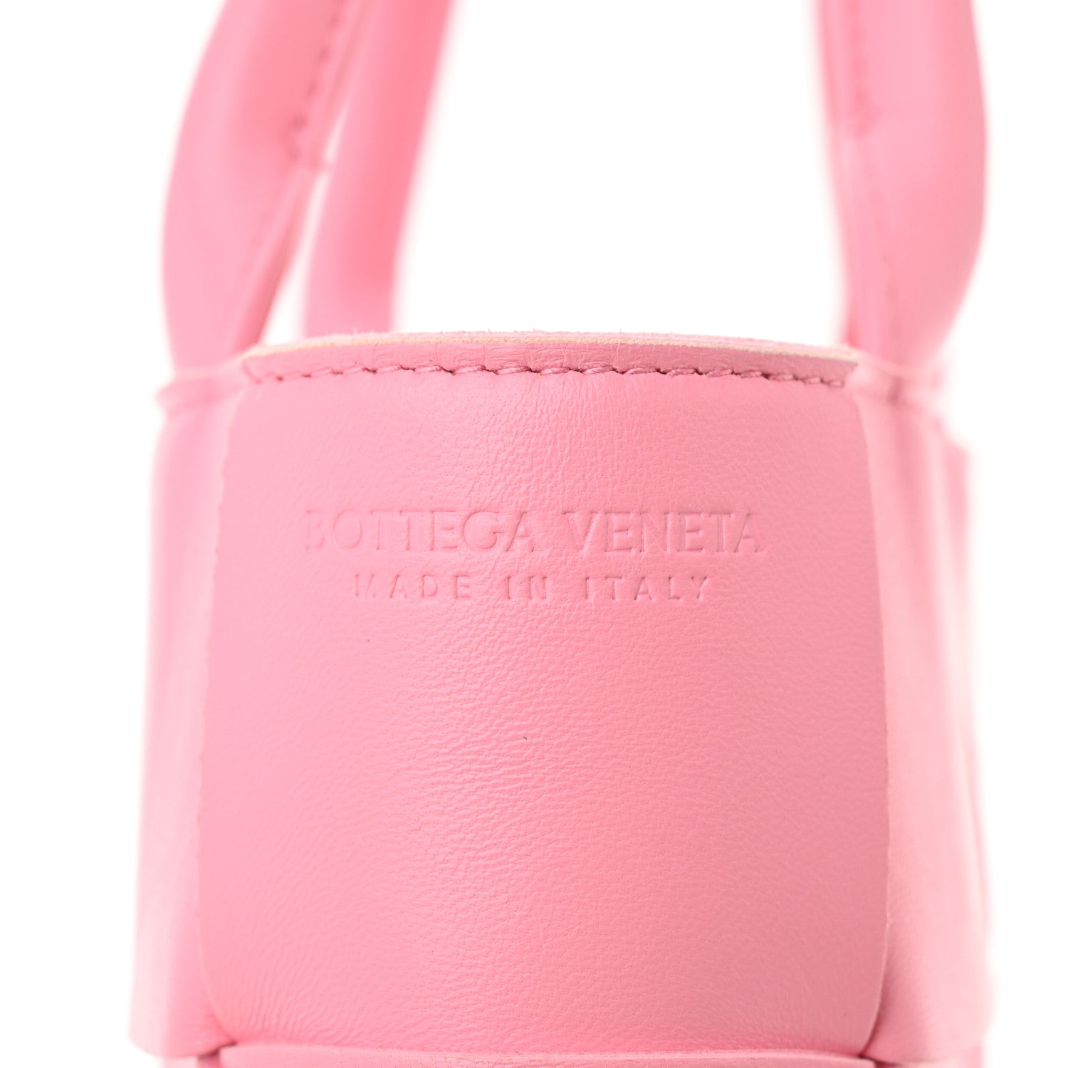 Bottega Veneta Lambskin Maxi Intreccio Candy Arco Tote Ribbon 7 of 10