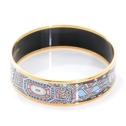 Hermes Enamel Printed Wide Bracelet 70 4 of 6