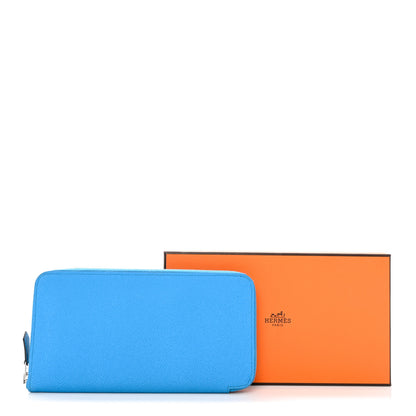 Hermes Epsom Azap Wallet Bleu Frida 7 of 7