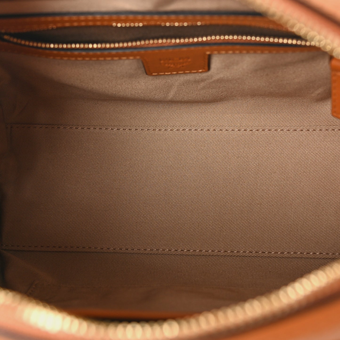 Visetos Small Essential Boston Bag Cognac
