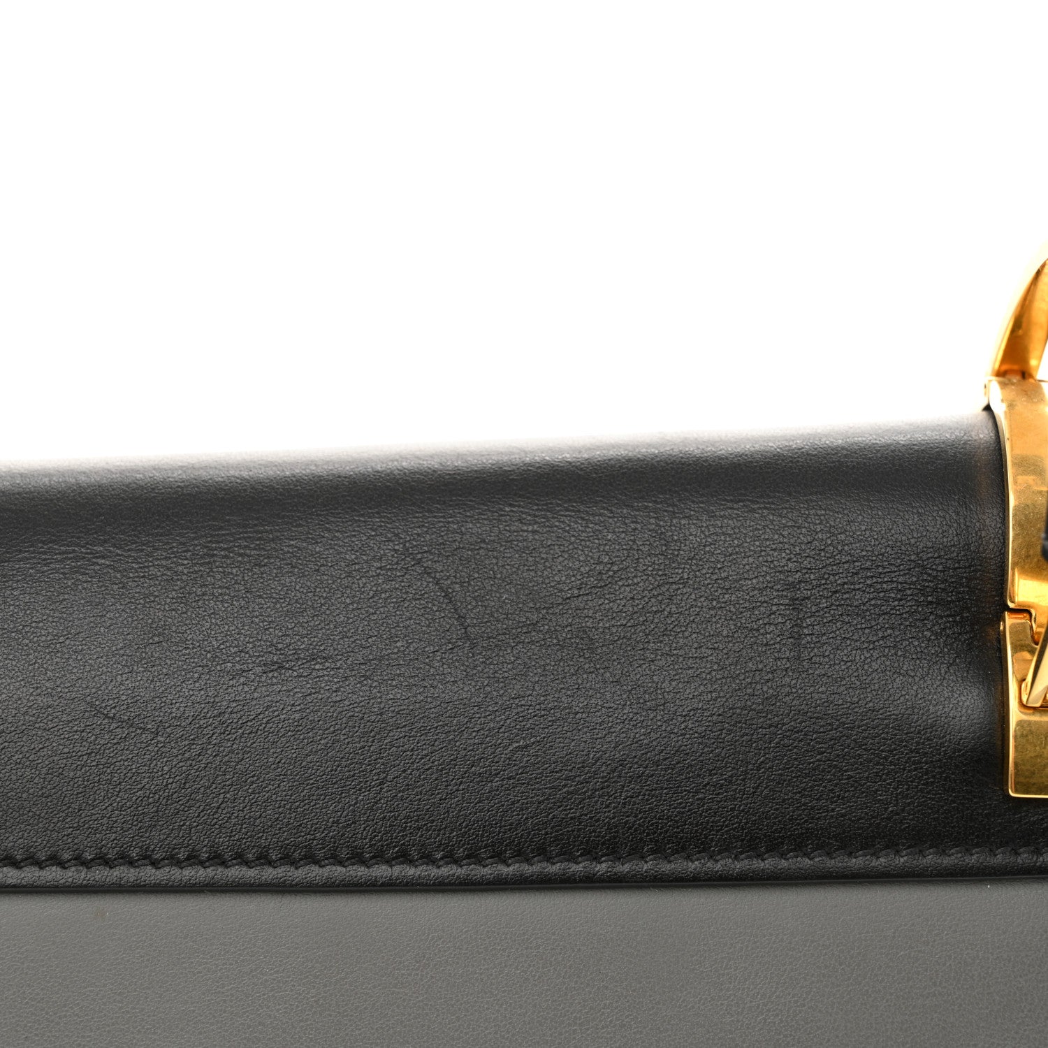 Prada City Calf Pionniere Saddle Bag Marmo Black 10 of 12