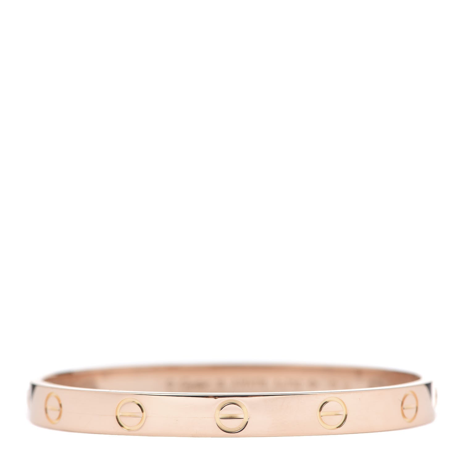 Cartier 18K Pink Gold LOVE Bracelet 16 1 of 6