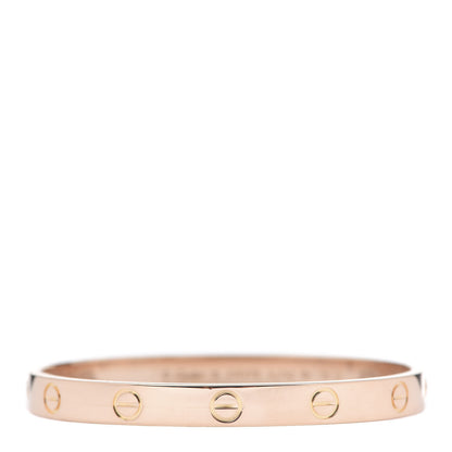 Cartier 18K Pink Gold LOVE Bracelet 16 1 of 6