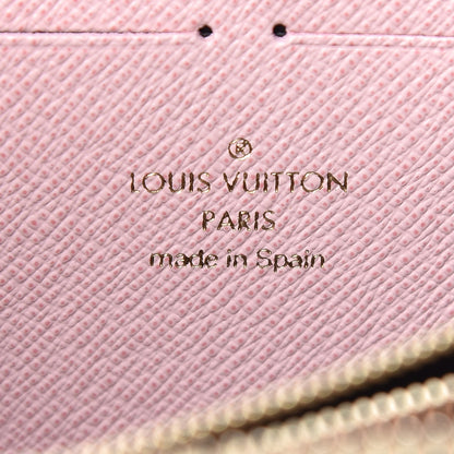 Louis Vuitton Monogram Clemence Wallet Rose Ballerine 6 of 8