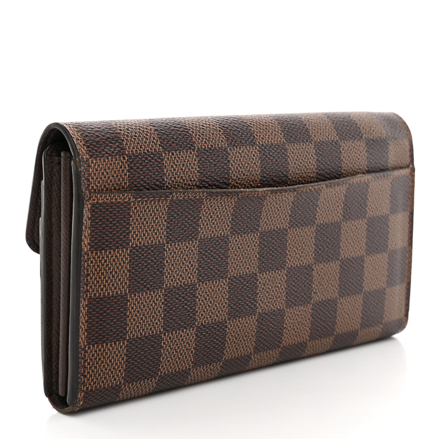 Louis Vuitton Damier Ebene Sarah Wallet NM 3 of 8