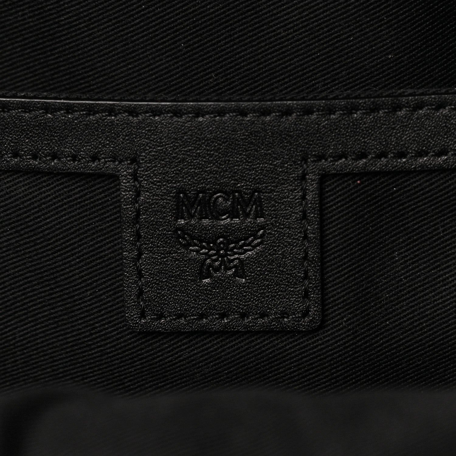 MCM Visetos Small Side Stud Stark Backpack Black 6 of 9