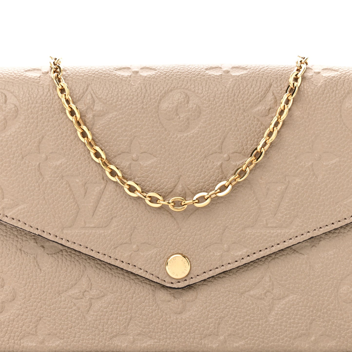 Empreinte Pochette Felicie Chain Wallet Tourterelle