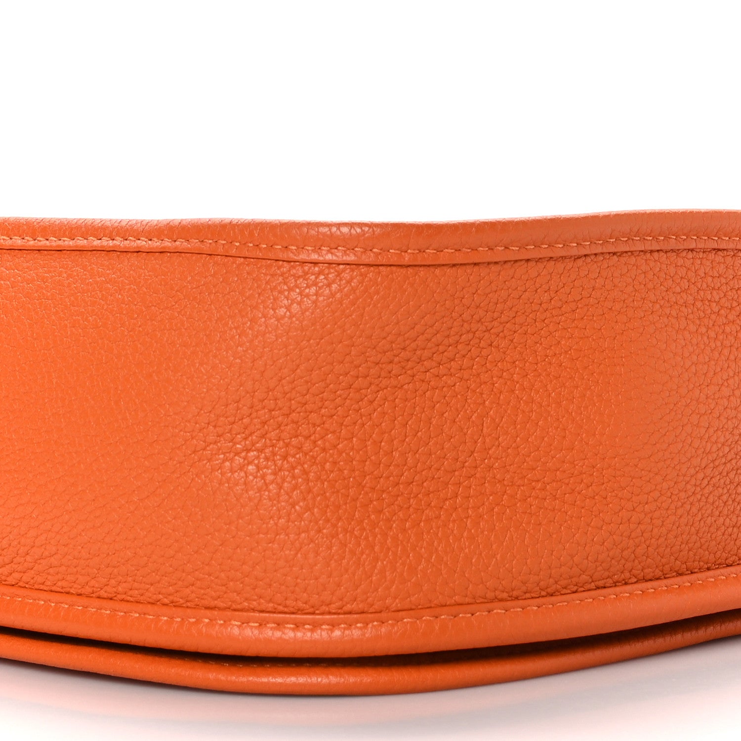 Hermes Taurillon Clemence Evelyne III GM Orange 9 of 10