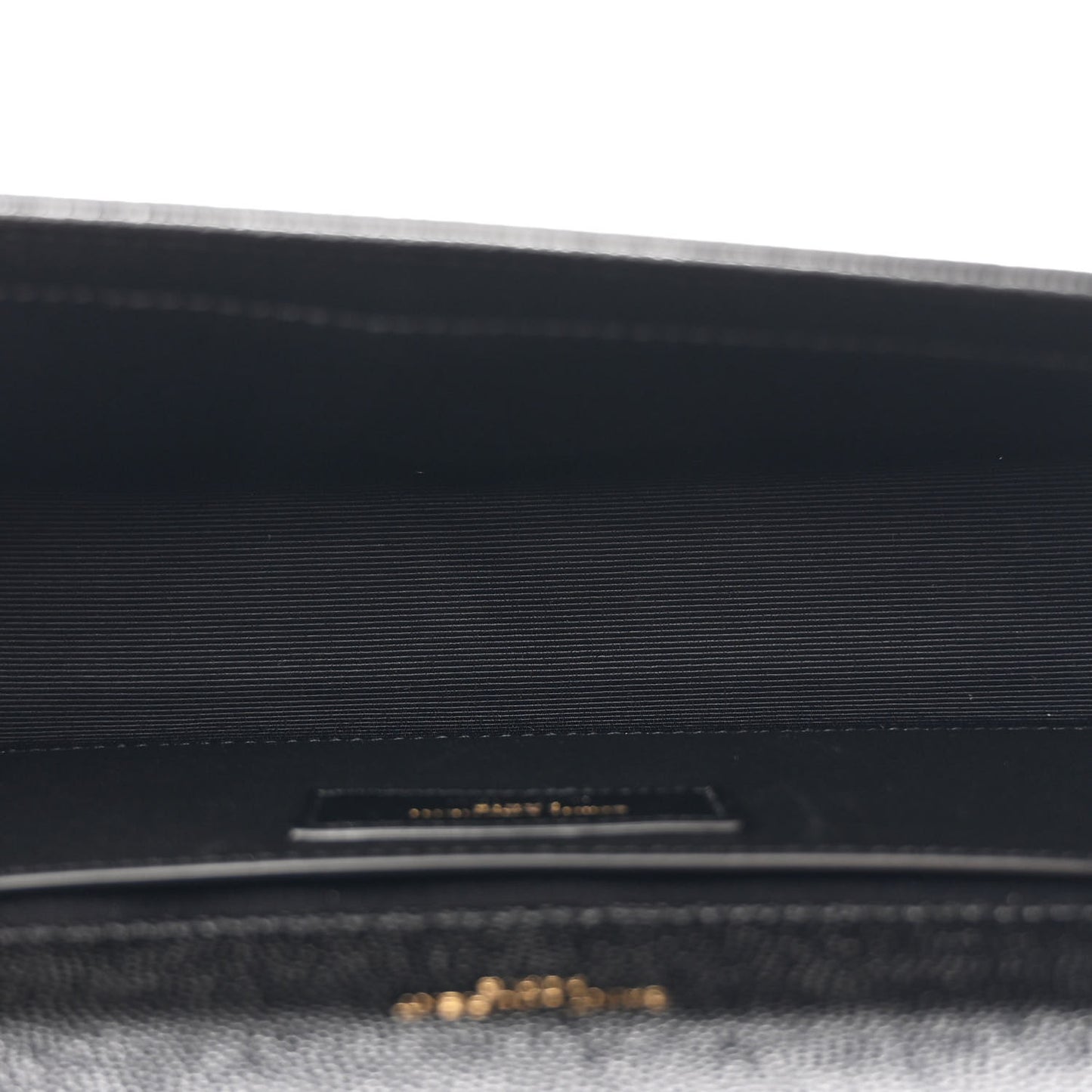 Grain De Poudre Small Classic Monogram Kate Satchel Black