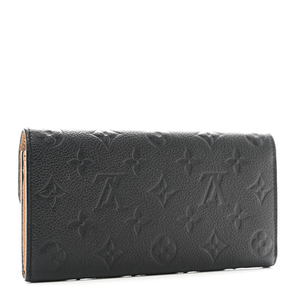Louis Vuitton Empreinte Emilie Wallet Black Dune 3 of 9