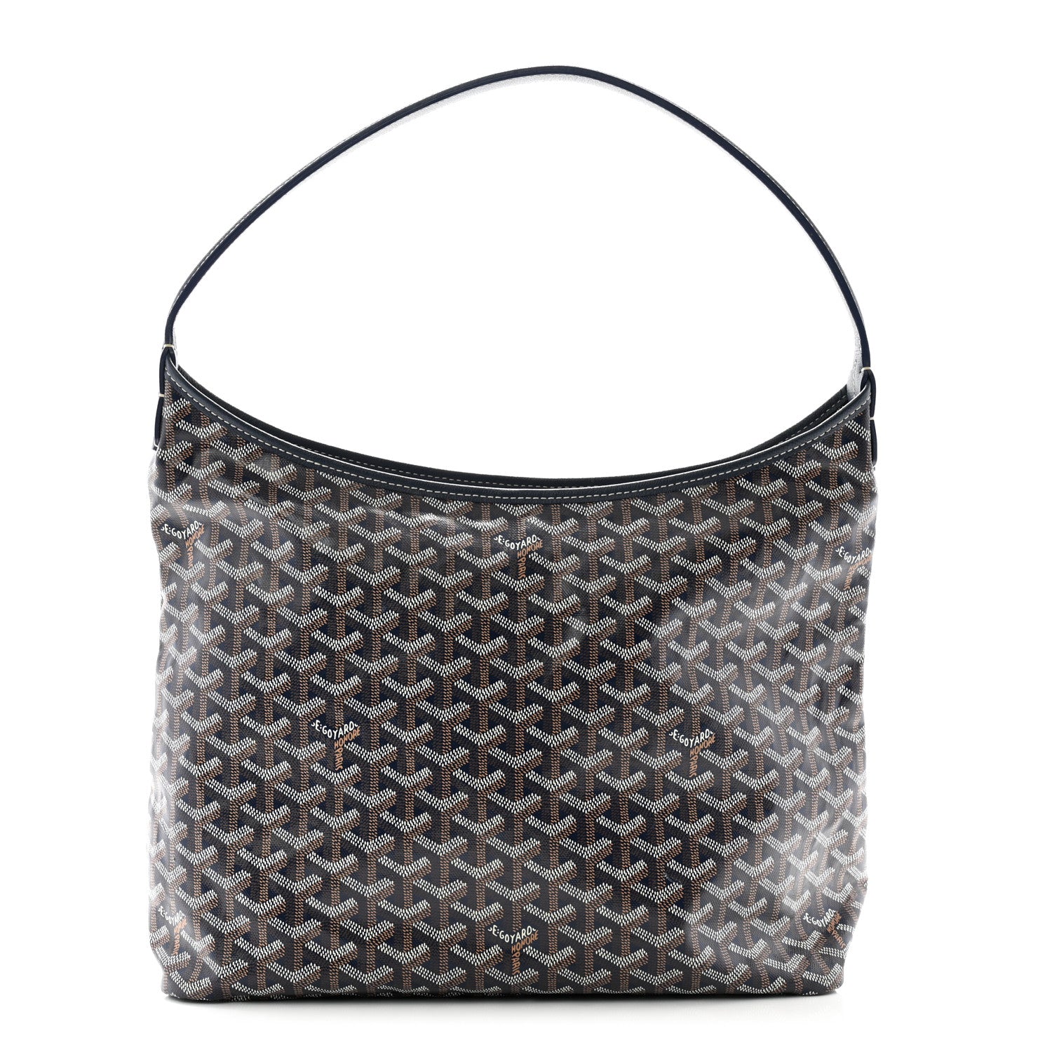 Goyard Goyardine Boheme Hobo Navy Blue 1 of 10