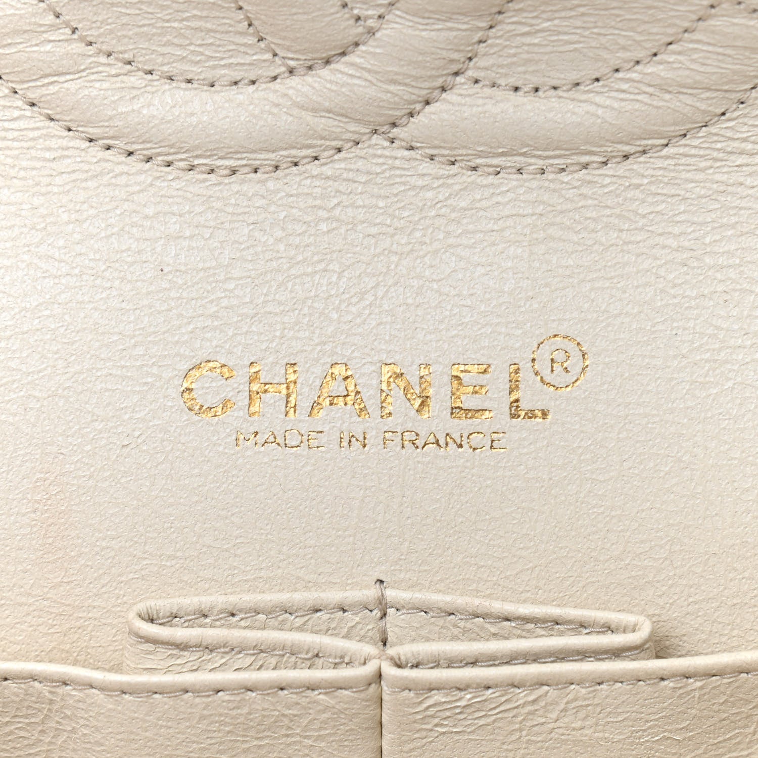 Chanel Tweed Quilted Medium Double Flap Beige Brown Multicolor 6 of 14