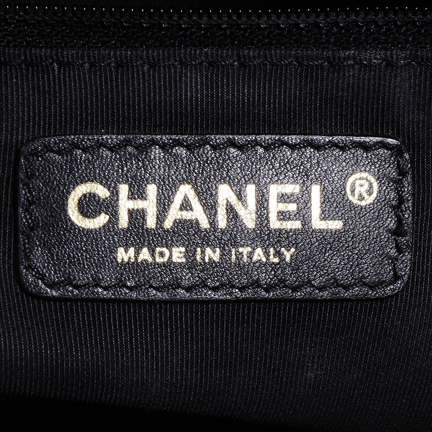 Chanel Caviar Grand Shopping Tote GST Black 6 of 7