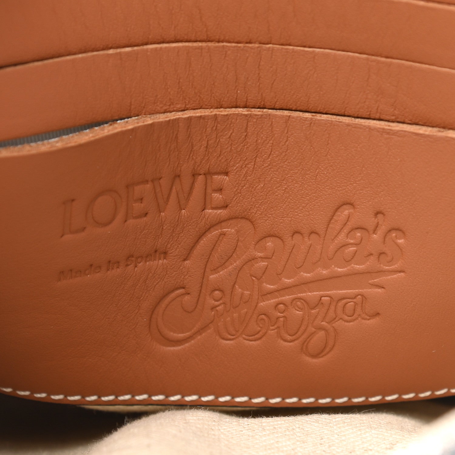 Loewe Canvas Mermaid Print Paulas Ibiza Crossbody Pouch Multicolor 7 of 10