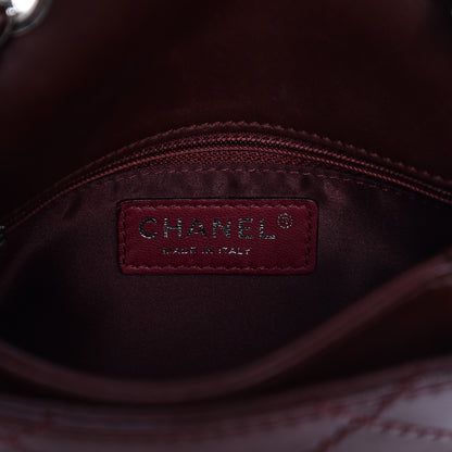 Chanel Lambskin Double Stitch Mini Flap Bordeaux 6 of 7