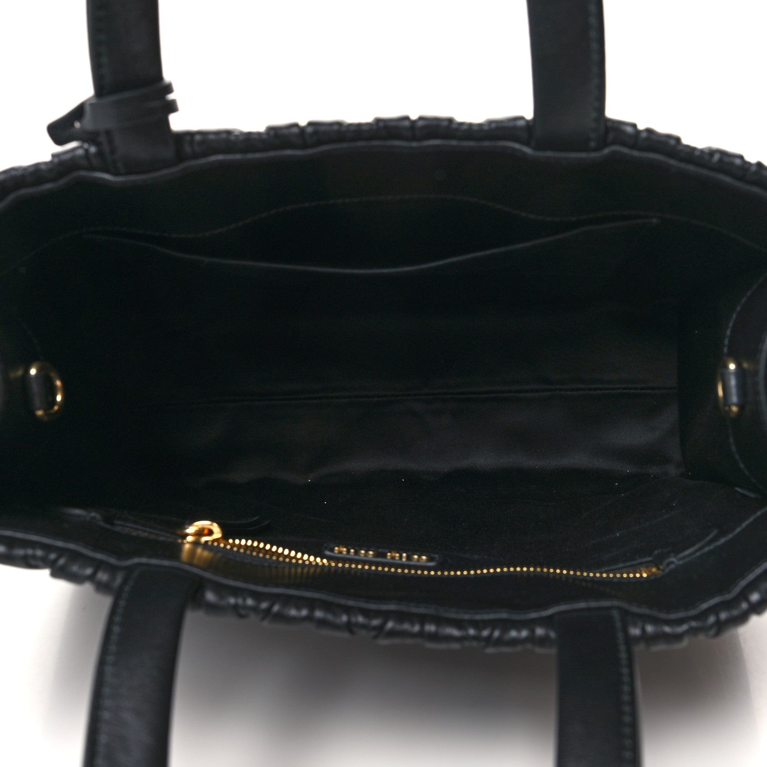 Miu Miu Nappa Matelasse Tote Bag Black 4 of 8