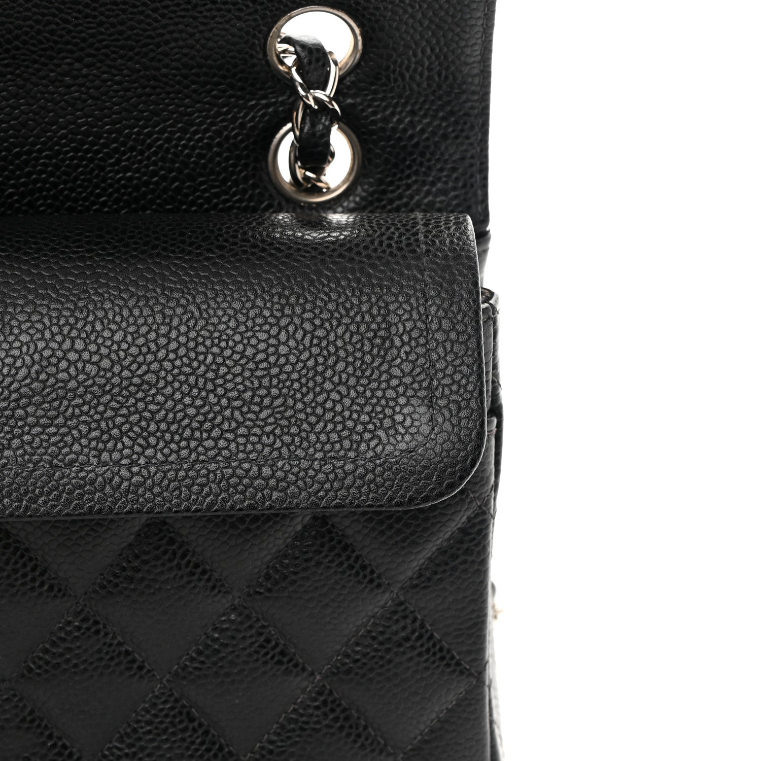 Chanel Caviar Quilted Small Double Flap Black 13 of 16
