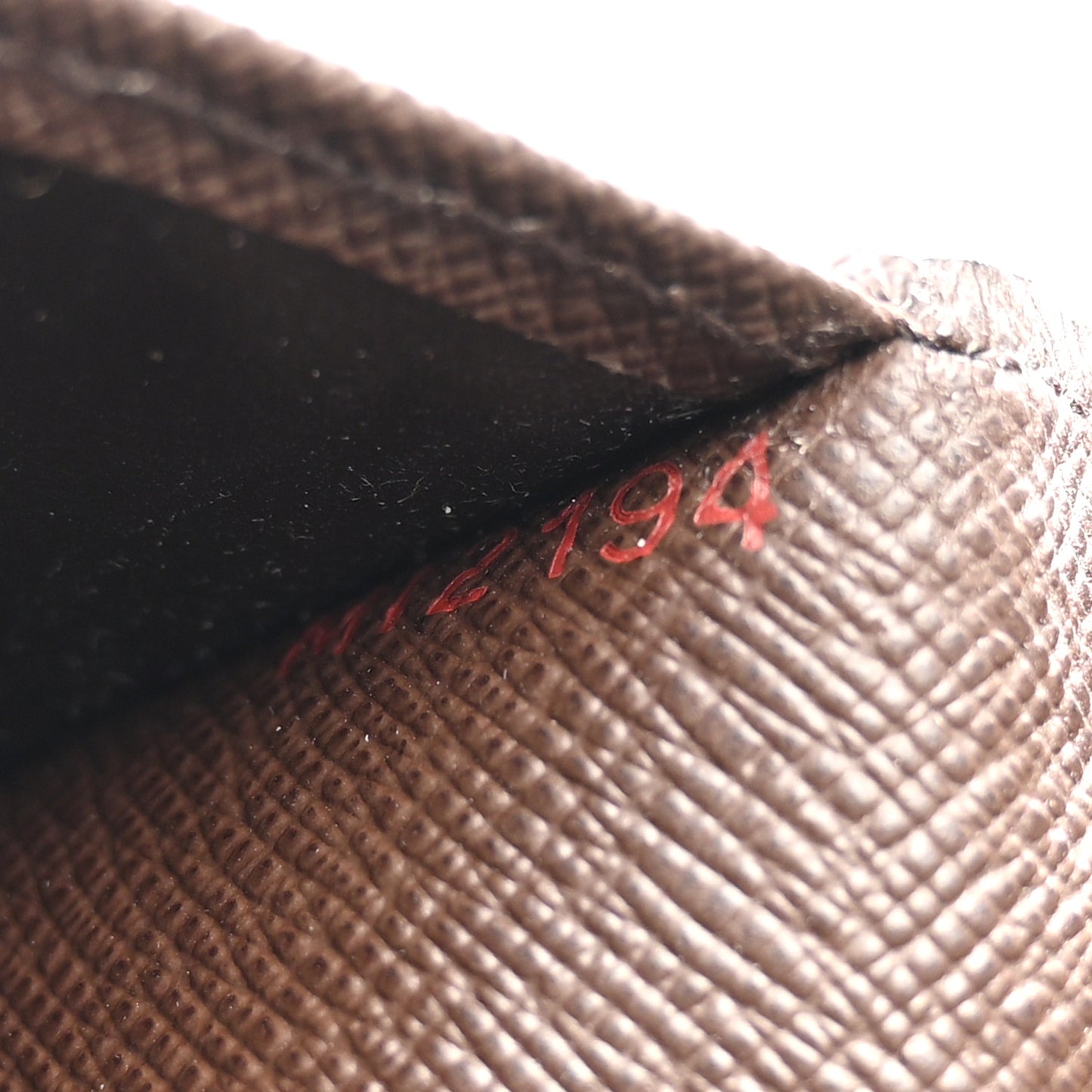 Damier Ebene Pocket Organizer NM