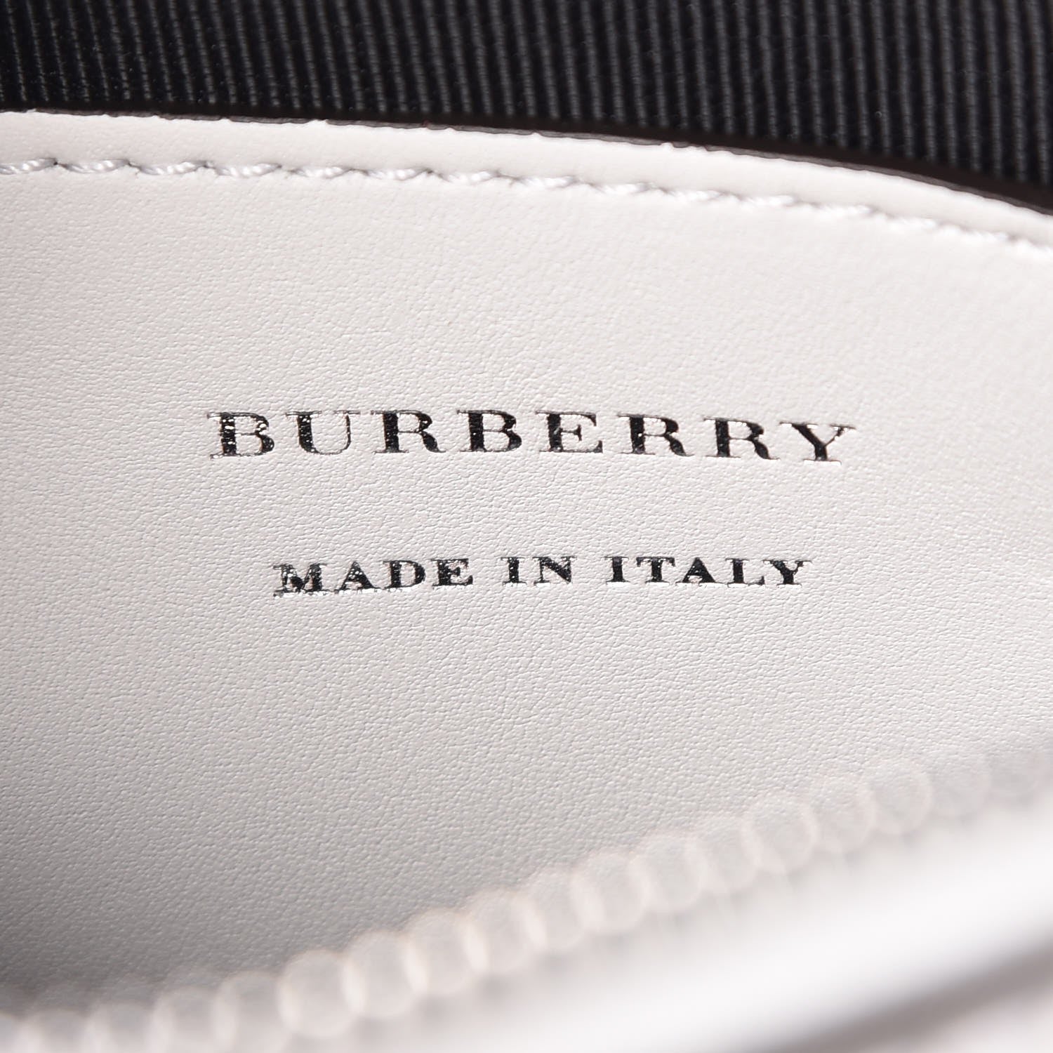 Burberry Smooth Calfskin 1983 Knight Check Link Camera Bag Chalk White 6 of 7
