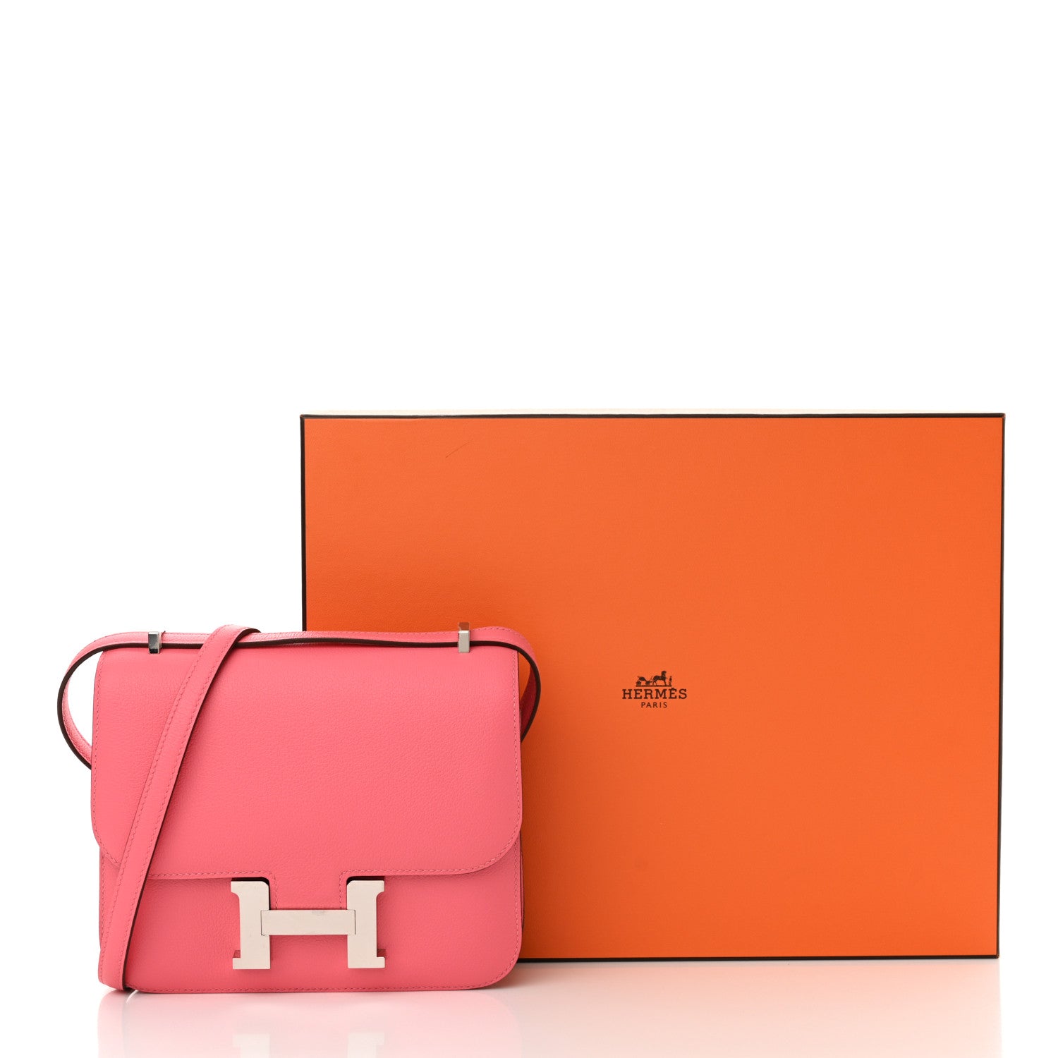Hermes Evercolor Constance 18 Rose Azalee 11 of 11