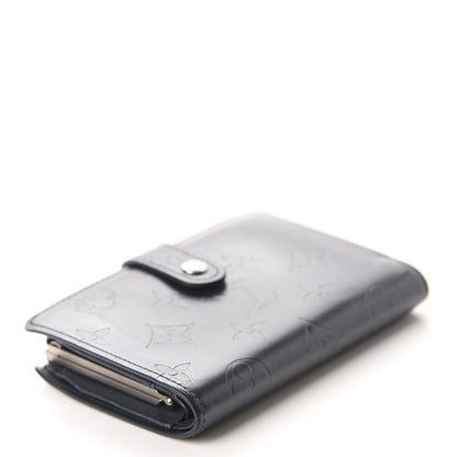 Louis Vuitton Mat Monogram French Purse Wallet Blue 4 of 8