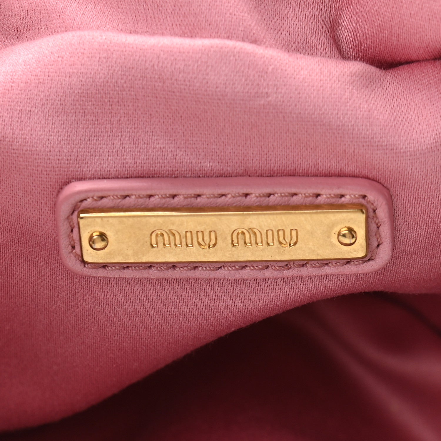 Miu Miu Nappa Matelasse Rider Belt Bag Orchid Pink 9 of 14