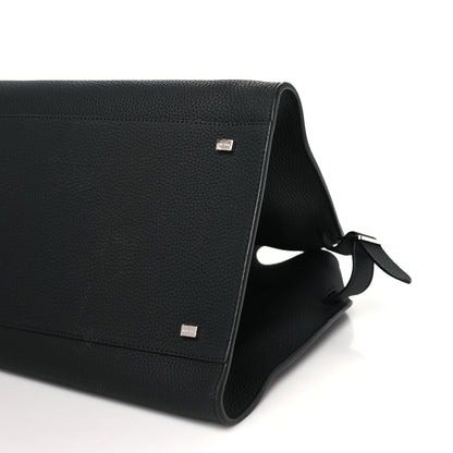 The Row Matte Grained Calfskin Soft Margaux 15 Black 9 of 9
