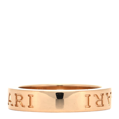Bulgari 18K Yellow Gold Diamond B.Zero1 Essential Band Ring 49 4.75 5 of 8