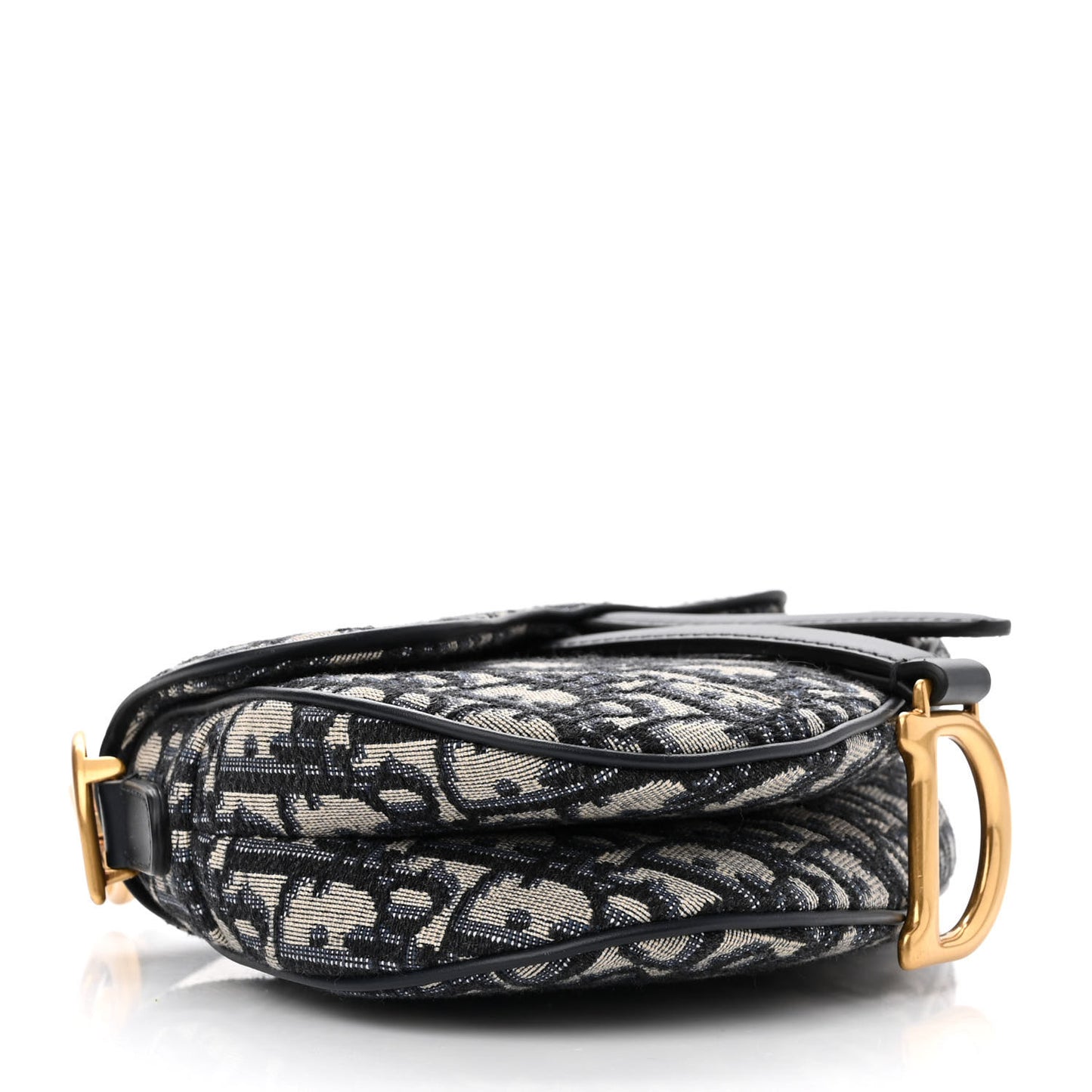 Oblique Mini Saddle Bag Blue