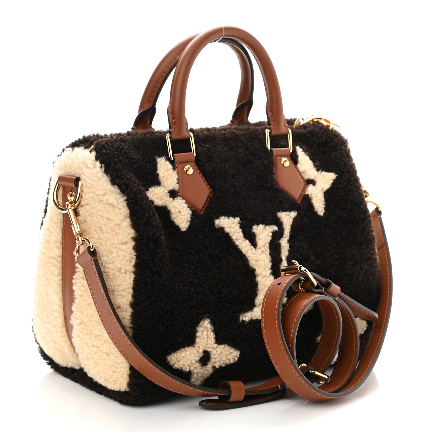 Louis Vuitton Monogram Teddy Speedy Bandouliere 25 3 of 7